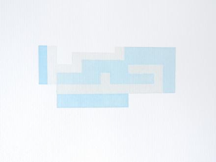 Ekkehard Neumann, Wasserfarbenblatt, 2014, Aquarell auf Bütten, 60 x 50 cm, Detail