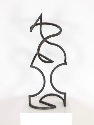 Sonja v. Hoeßle, Sima, 2023, Stahl, H 99 cm